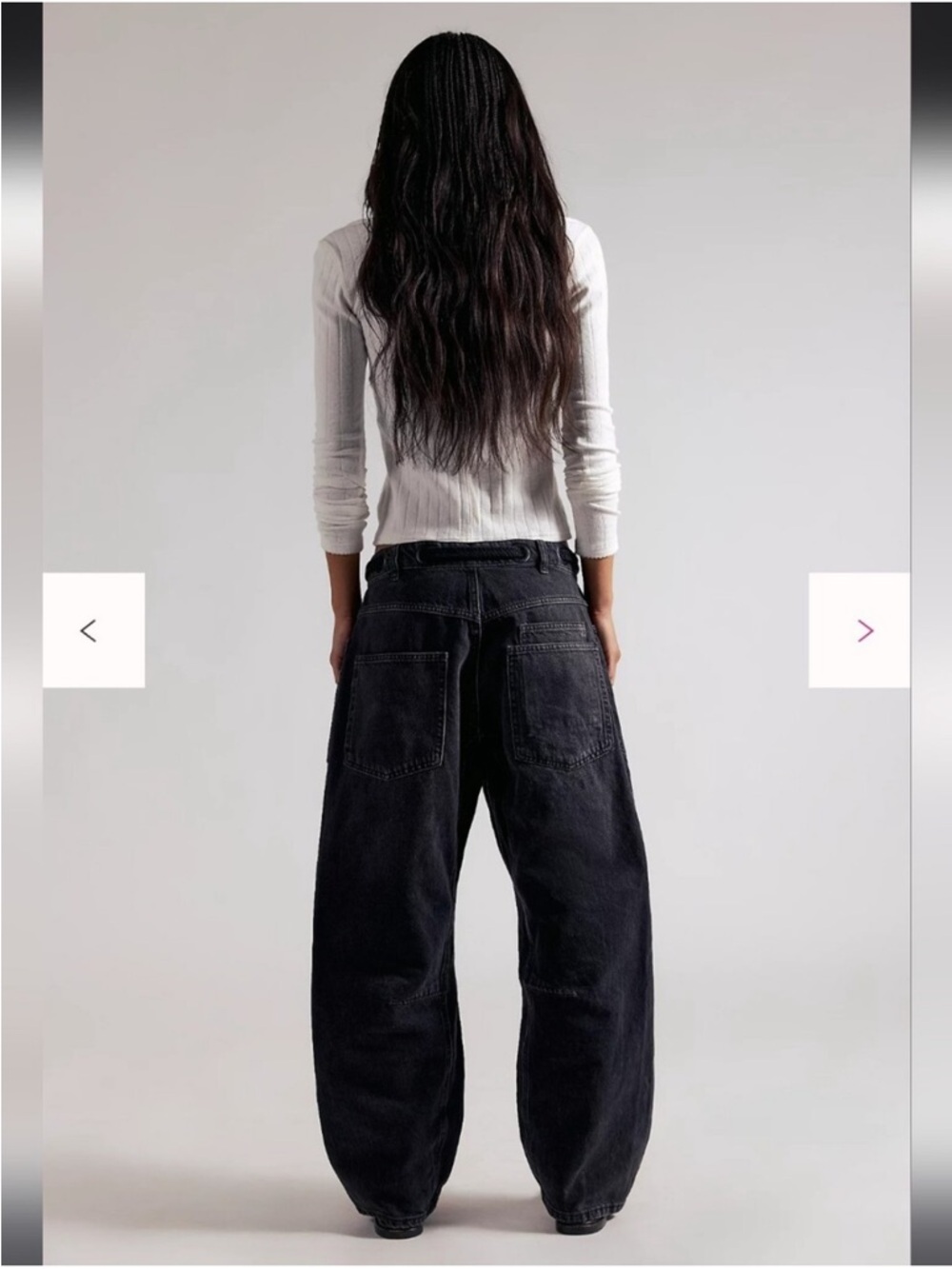 Free People Moxie Pants Black 27 - Picture 3 of 10